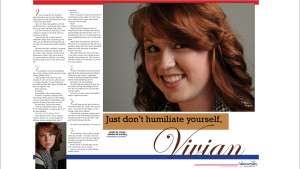 Just don’t humiliate yourself, Vivian