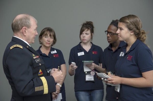 Chairman Gen. Martin E. Dempsey Addresses Points of LIght Conference on Volunteering and Service Military Summit