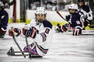 Joshua Sweeny!  Member of the San Antonio Rampage Sled Hockey Team - and member of the Olympic Paralympics Team!