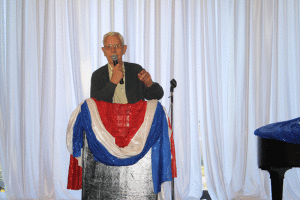 John Burson, member of the First Division and Normandy Survivor