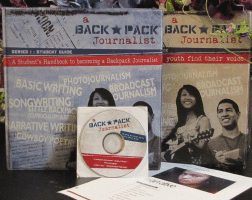 A Backpack Journalist Curriculum, in print and with DVD.