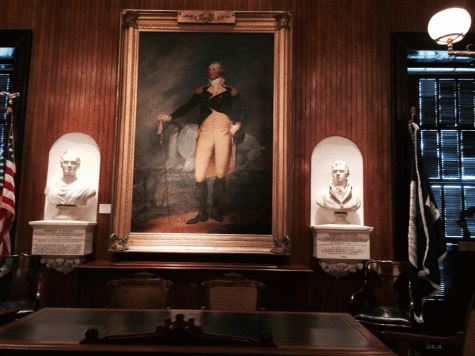 Portrait of General George Washington, hanging in the City of Charleston, Historic Council Chambers