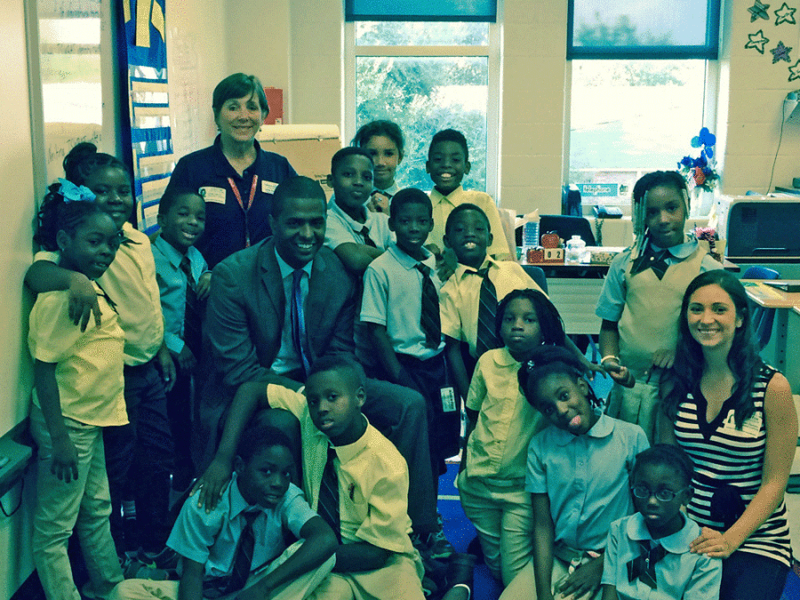 SC Representative Bakari Sellers visits young scholars! 