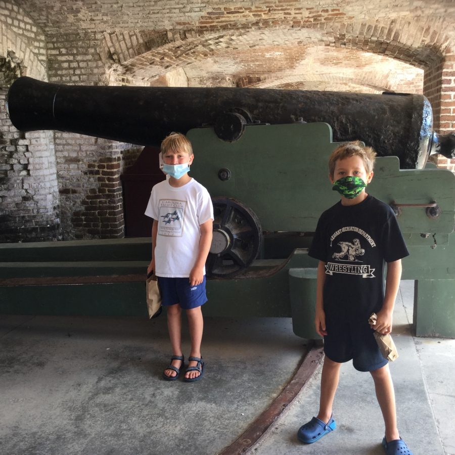 Ft. Sumter - a boat ride out into the Charleston Harbor